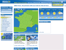 Tablet Screenshot of meteo24.fr